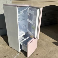 単身者向け 少し大きめな2ドア冷蔵庫 167L シャープ SJ-17E5-KP 2018年製 中古動作品 クリーニング済みの画像