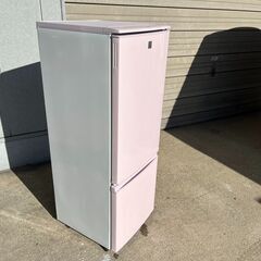 単身者向け 少し大きめな2ドア冷蔵庫 167L シャープ SJ-...