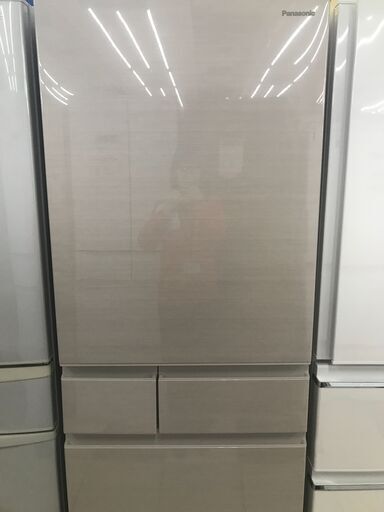 【取引限定】パナソニック　NR-E507EX-N　冷蔵庫　2021年製【小倉南区葛原東】