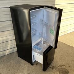 単身者向け 2ドア冷蔵庫 146L 三菱 MR-P15EC-KK 2018年製 中古動作品 クリーニング済みの画像