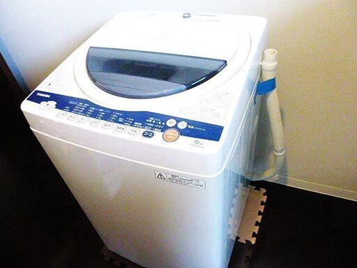 ■引き取り限定（札幌市西区）東芝 TOSHIBA  全自動洗濯機 AW-60GK 　簡易乾燥機能付き（6.0kg）2012年製