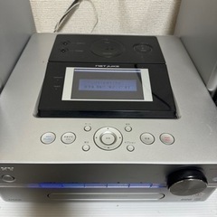 中古☆SONY　HDDネットワークオーディオシステム　HCD-D500HD　スピーカー　SS-D500HD　　動作OKの画像