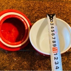 🍓可愛らしいふたつきスープマグ/マグカップ の画像