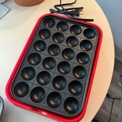 【無料】2WAY　たこ焼き器&ホットプレートの画像