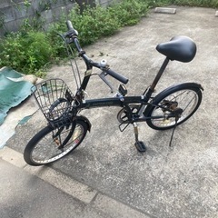 折りたたみ自転車　Captain Stag