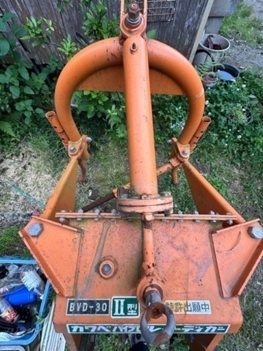 カワベ バイブロ ルートディガー BVD-30 Ⅱ型  星形 ディガー 掘り取り機 収穫 牛蒡 ごぼう 掘り機