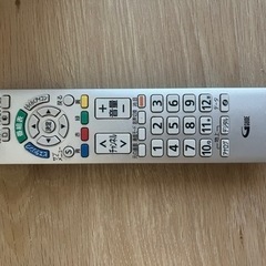 【受付終了】テレビ　Panasonic リモコン付き（電池なし）の画像