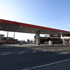 福岡県朝倉市杷木古賀のガソリンスタンド、有限会社斎藤石油店