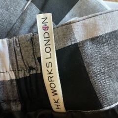 しまむら ロングスカート 前ボタン付き ギンガムチェック マーメイドシルエットの画像