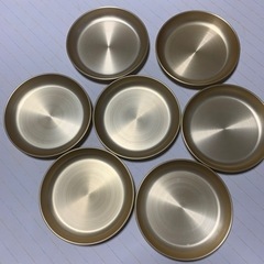 【レトロ】アルミ皿(15cm)TAMOTSUの画像