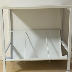 GW特別放出【プリンターラック】ホワイト⭐︎キャスター付⭐︎書類ラック（╹◡╹）♪の画像