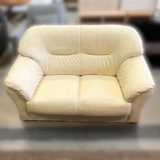家具 ソファ 2人掛けソファ ホワイト系