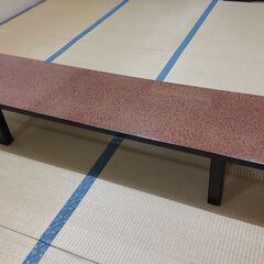 唐塗風 折り畳み座卓 長さ1800mm