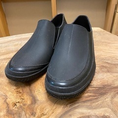 雨靴 レインシューズ スリッポン 25cm