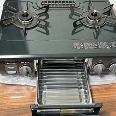 【美品】リンナイ グリル付きガステーブル KG35NBKLの画像