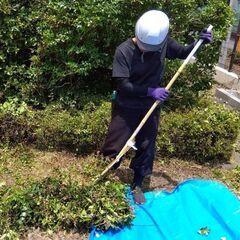 社宅あり！即日勤務可能！草刈、枝切、草むしり、清掃作業、交通誘導員の画像