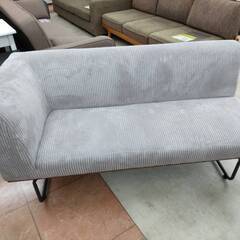 10/13値下げ🤩アウトレット家具🤩リビングダイニング ソファ ベンチ ファブリック グレー STARRY HOME🤩786の画像
