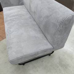 10/13値下げ🤩アウトレット家具🤩リビングダイニング ソファ ベンチ ファブリック グレー STARRY HOME🤩786の画像