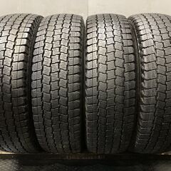 GOODYEAR ICENAVI CARGO 195/80R15 107/105L LT 15インチ スタッドレス 4本 20年製 バリ溝 ハイエース キャラバン等　(KTL045) 