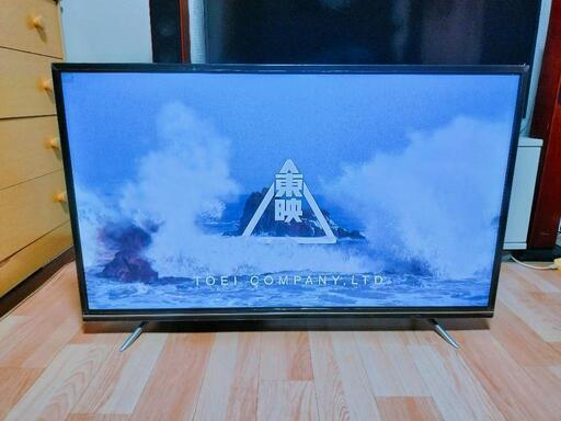 【美品】43インチ4Kテレビ（難有）