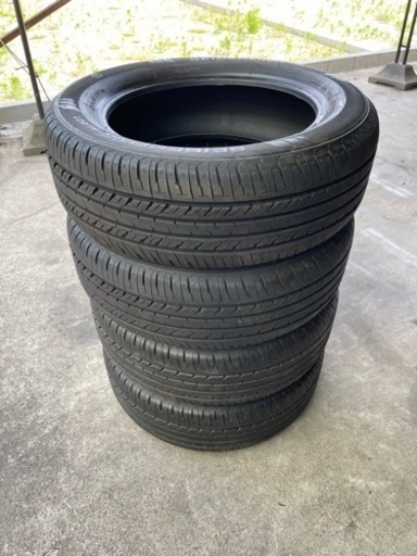 502-3)工賃込み！215/60R17 ブリヂストン セイバーリング中古4本セット！山あり2021年製