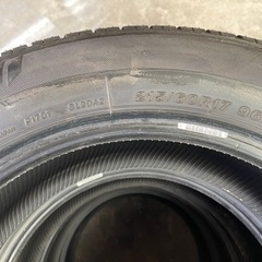 502-3)工賃込み！215/60R17 ブリヂストン セイバーリング中古4本セット 