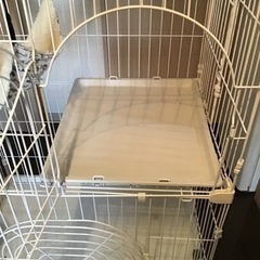 猫用２段　キャットケージの画像
