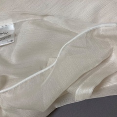 シフォンカーテン　縦140cm 2枚