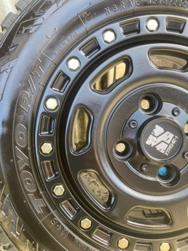 タイヤ、ホイールセット145/80-12インチTOYOオープンカントリー4本