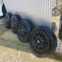 タイヤ、ホイールセット145/80-12インチTOYOオープンカ...
