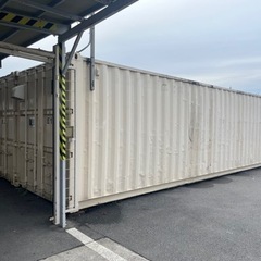 40fコンテナの荷下ろしお願いします！