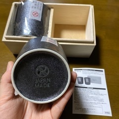 未使用　軽量美濃焼ロックカップ2Pの画像