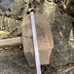 近江八幡市より、木槌、ハンマー、サイズ23 82㎝