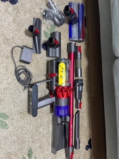 ダイソン Dyson SV12FFCOM [Dyson V10 Fluffy＋ コードレススティッククリーナー レッド/アイアン/レッド] 掃除機