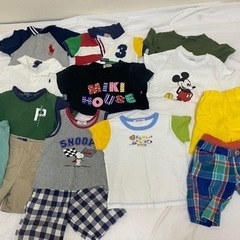 ファミリアなど100サイズ　男の子　夏用　まとめ売り