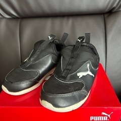 キッズ PUMA スニーカー スリッポン 17.0
