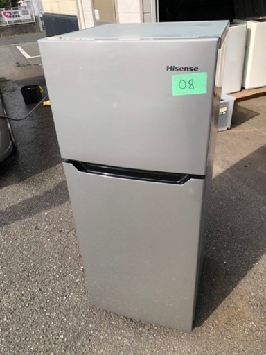 8️⃣ 福岡市内配送無料 HR-B12AS 冷蔵庫 シルバー [2ドア /右開きタイプ /120L]