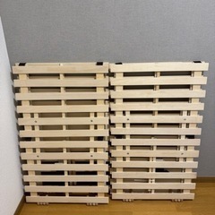 ニトリ　セミダブルスノコ
