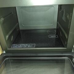 世田谷区近辺配送可能　2015年製　シャープ 過熱水蒸気オーブンレンジ 23L トースト機能付き ブラック RE-SS8B-Bの画像