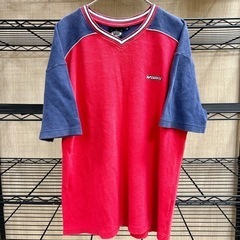 vans バンズ　Tシャツ　USA 赤　レッド