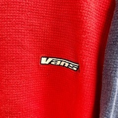 vans バンズ　Tシャツ　USA 赤　レッドの画像