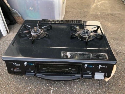 福岡市内配送無料　都市ガス Paloma(パロマ) ガステーブル 水あり片面焼きグリル【汁受け皿がないのでお手入れ簡単/右強火力】 IC-800B-R 12A13A IC-800B-R 12A13A
