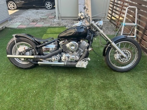 ヤマハ ドラッグスター4TR 1997年式 車検あり タイヤ前後新品