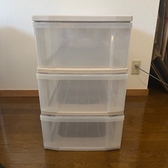 3段衣装ケース