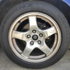 GTR R32純正ホイール4本タイヤ付き ※バラ売り可の画像