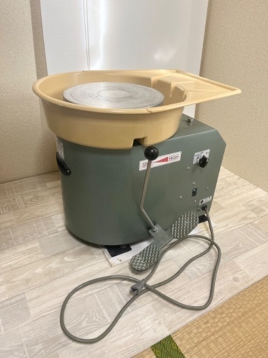 【引取先決定】シンポ 電動ろくろ RK-2XA／おまけ色々／引取限定