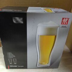 美品　未使用品　410ml 2個セット 　ビールジョッキ・ビアグ...