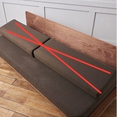 ソファベッド　
無印良品 廃盤品の画像