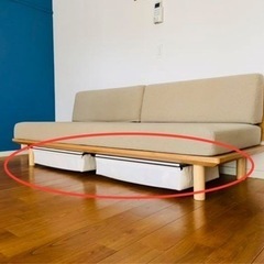 ソファベッド　
無印良品 廃盤品の画像