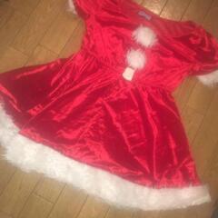 クリスマスサンタミニスカワンピースコスプレ
